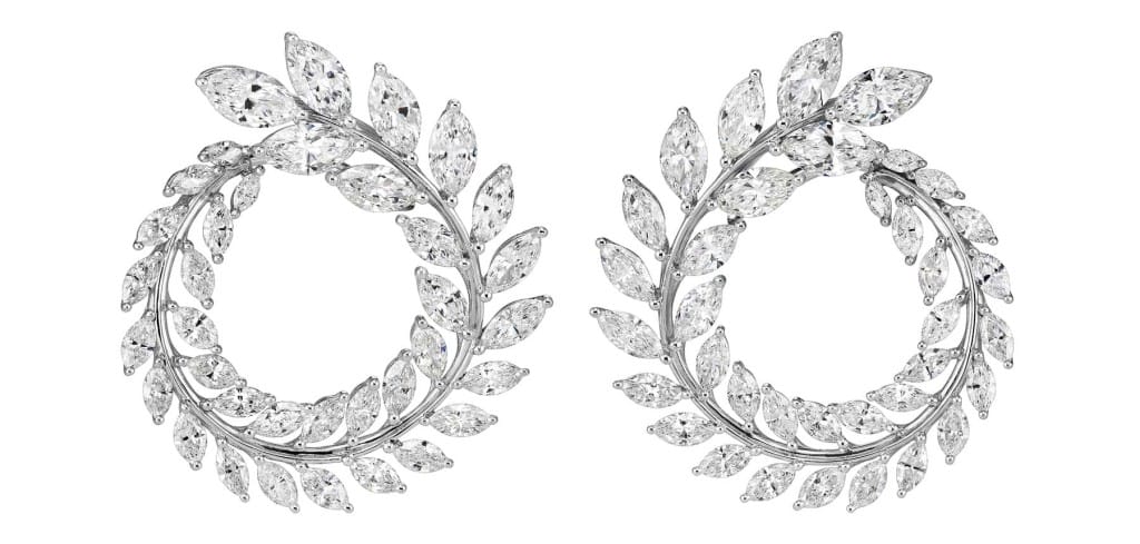 Earrings from the Green Carpet Collection, Chopard