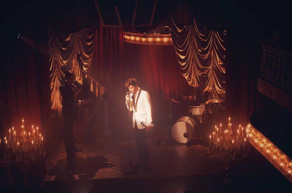 Baz in the club with Lo-Fang