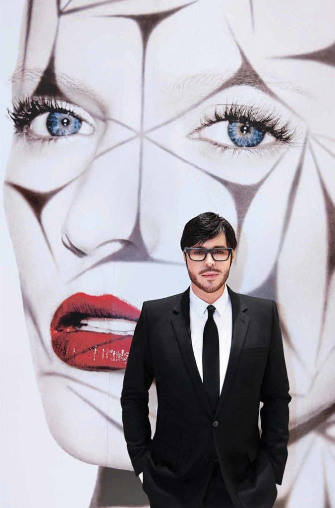 François Nars at the Omotesando boutique in Japan