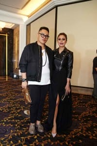 Muhd Reza and Datin Seri Haflin Saiful