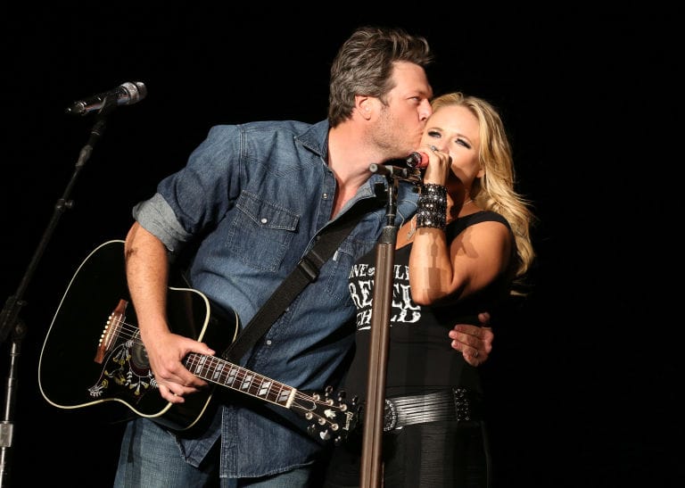 Blake Shelton and Miranda Lambert