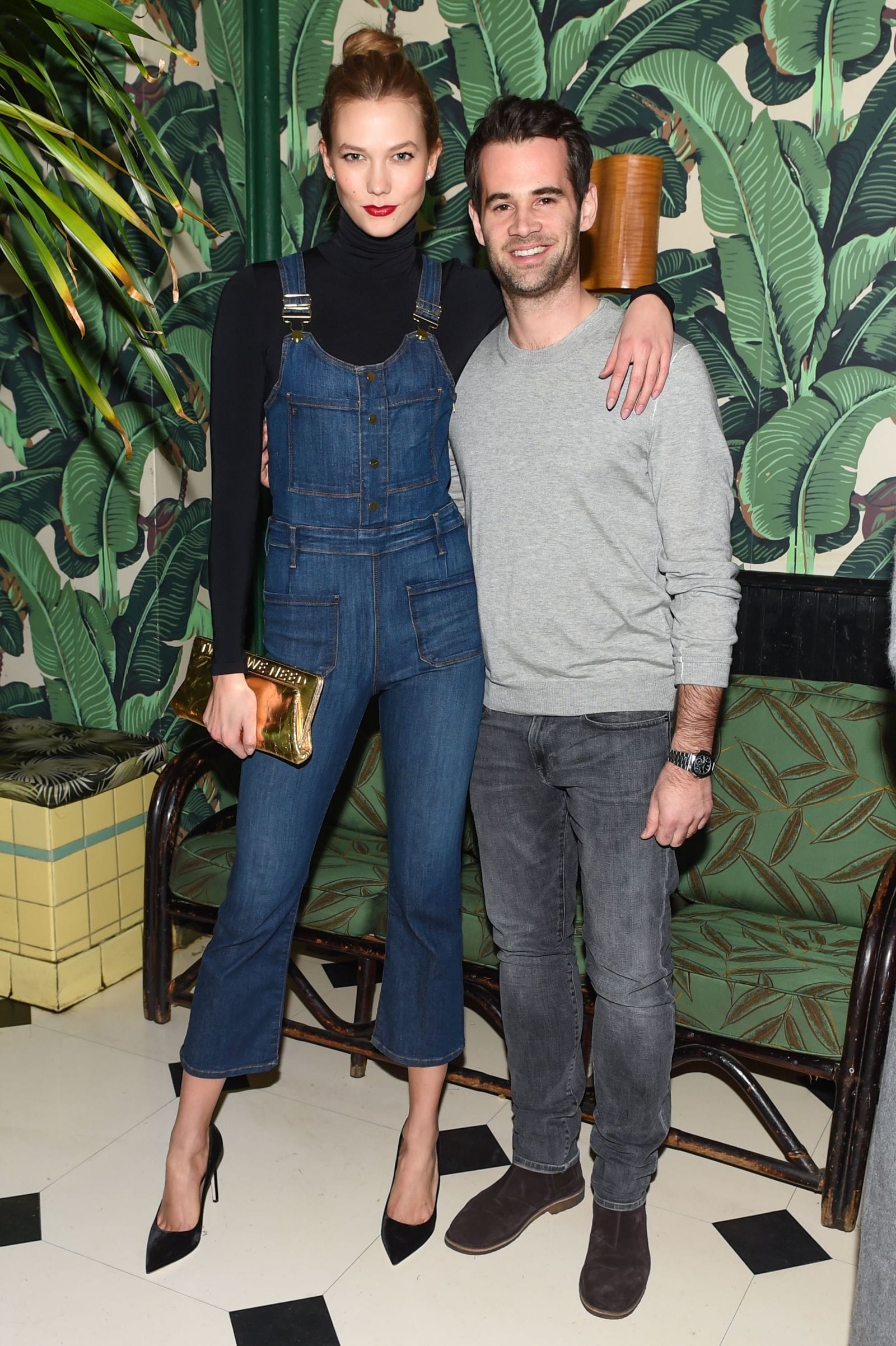 Karlie Kloss and Jens Grede. Image: BFA/REX USA