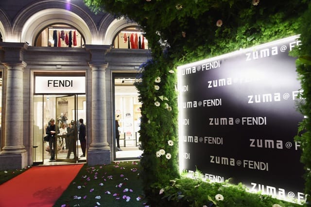 Palazzo FENDI And ZUMA Inauguration on March 10, 2016 in Rome, Italy.