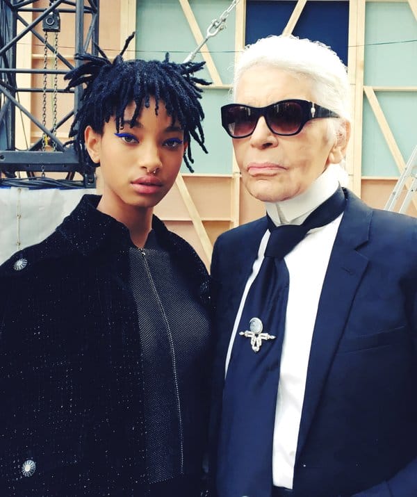 Instagram @Chanel: Willow Smith has been chosen by Karl Lagerfeld as the new CHANEL ambassadress. @OfficialWillow #ChanelFallWinter2017 