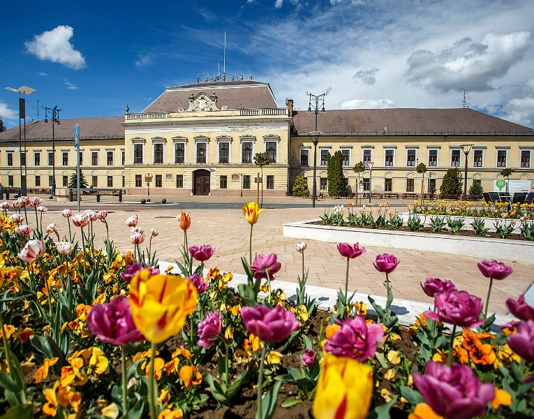 The former office of Balassagyarmat, now a tourist site