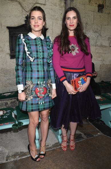 Charlotte Casiraghi and Tatiana Casiraghi | Image: Getty