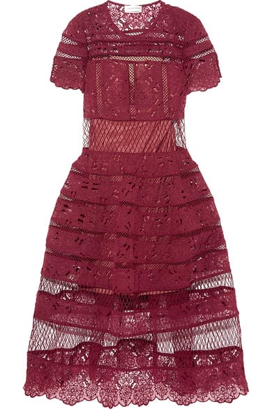 Guipure lace dress, RM 