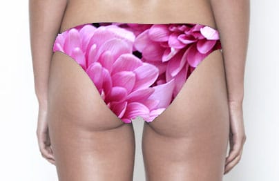 Bikini Bottoms Back FLORALS