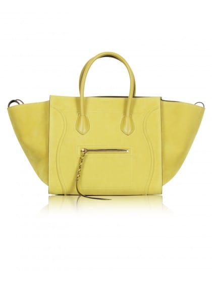 Celine, Mustard Yellow 'Phantom' Medium Chartreuse Tote Bag RM 7,321