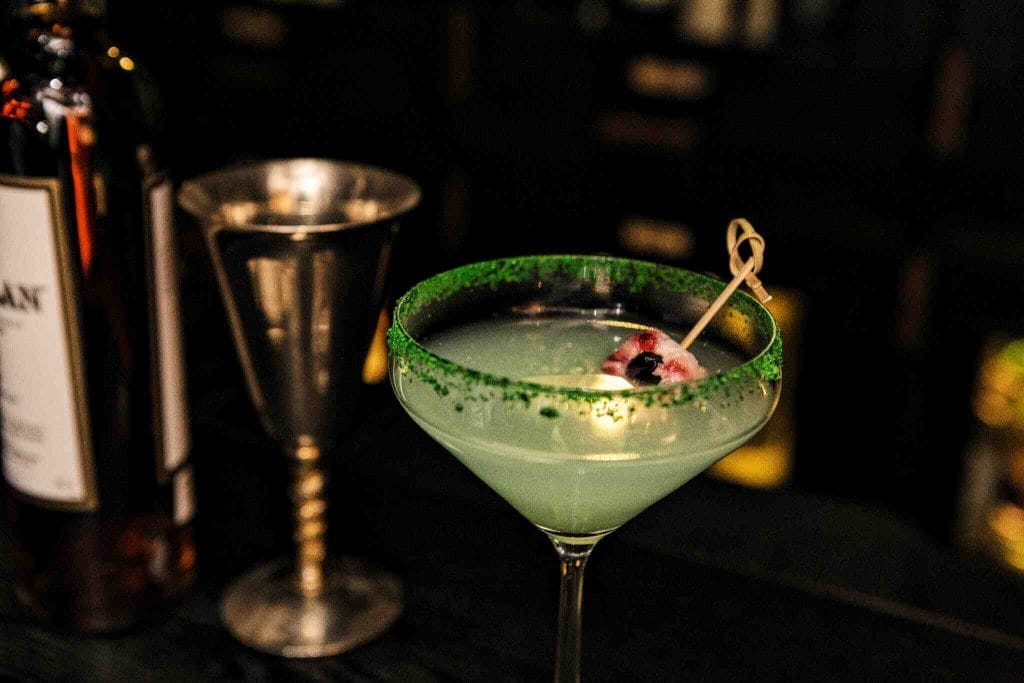 An imaginative concoction made by bar team at Tate, Intermark