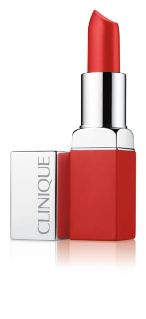 Clinique Pop Matte Matte Lip Colour + Primer in Ruby Pop