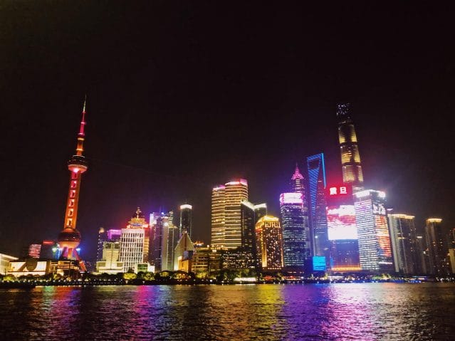 The stunning Shanghai skyline of The Bund