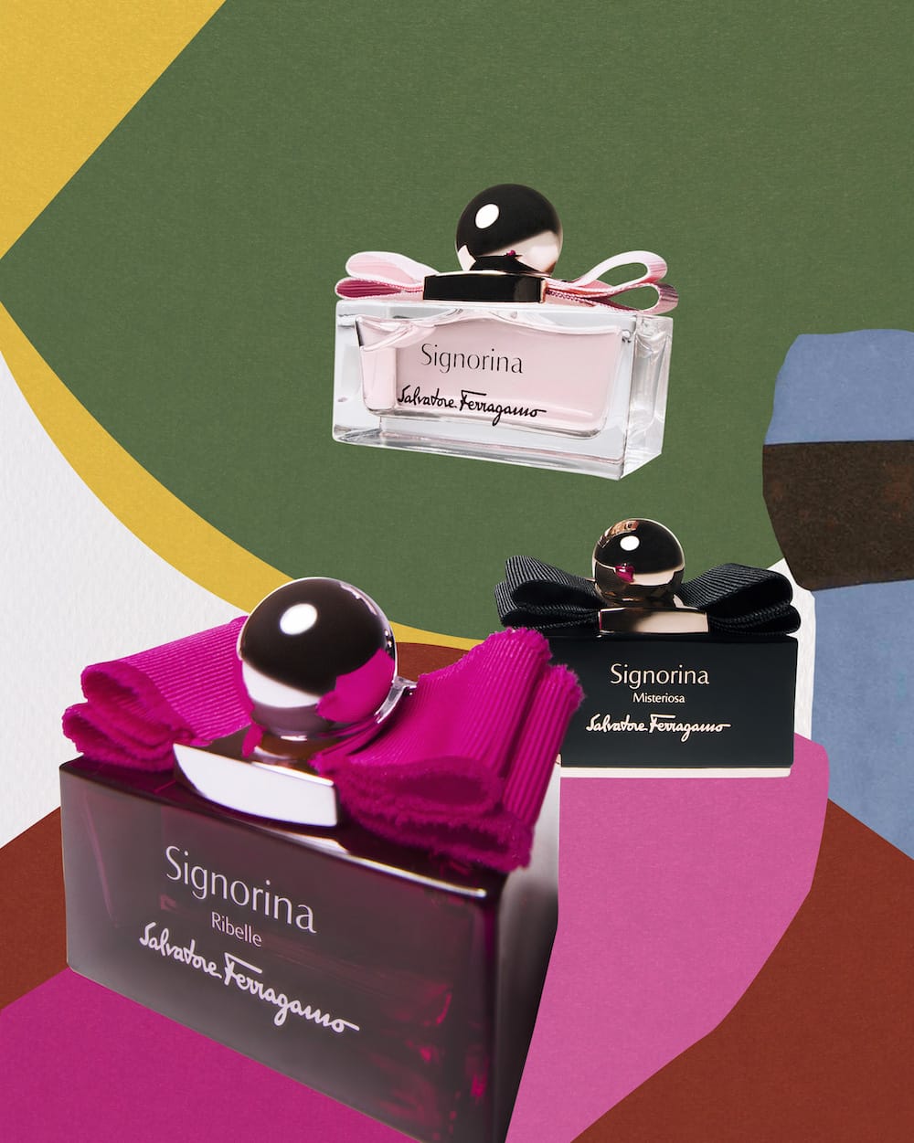 Salvatore Ferragamo Patchwork Love