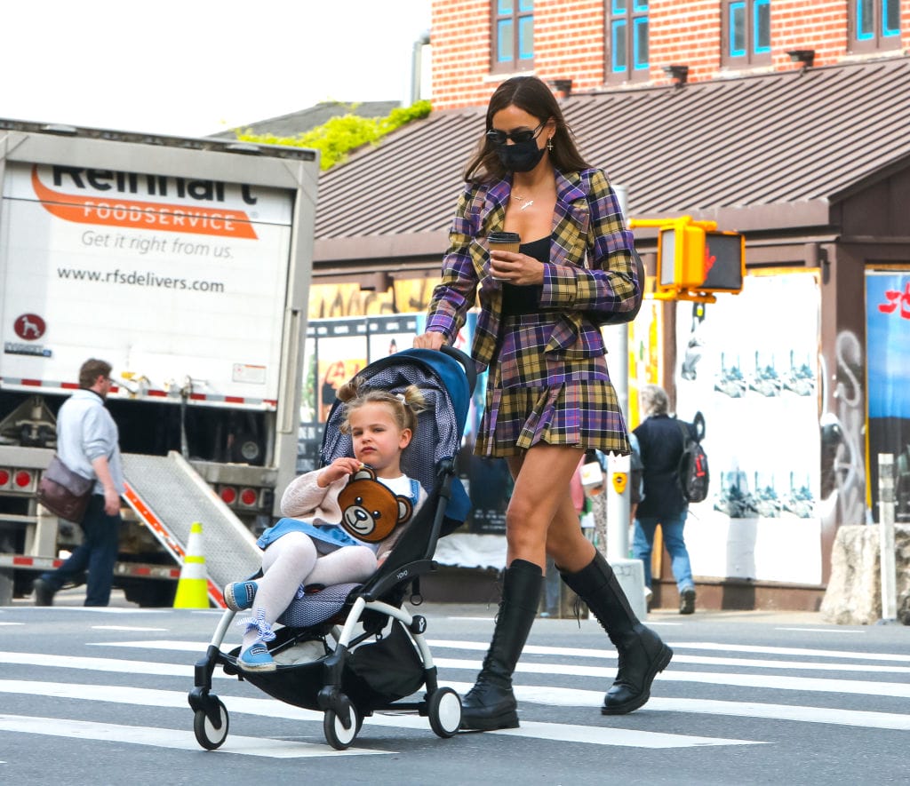 Irina Shayk and Kanye West