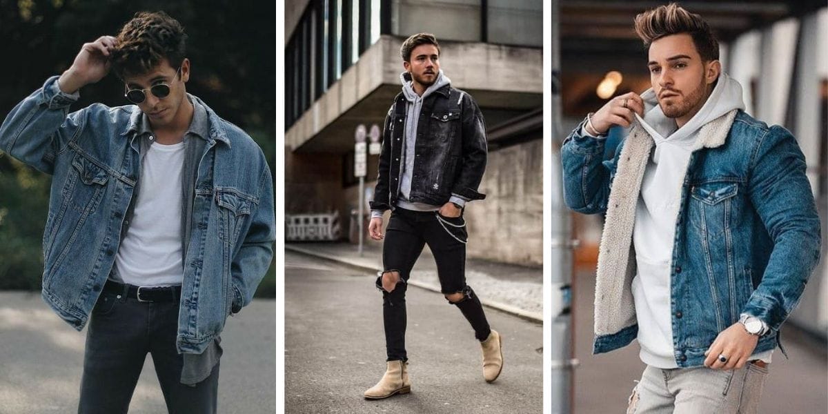 Men's: How To Wear A Denim Jacket — Alarna Hope