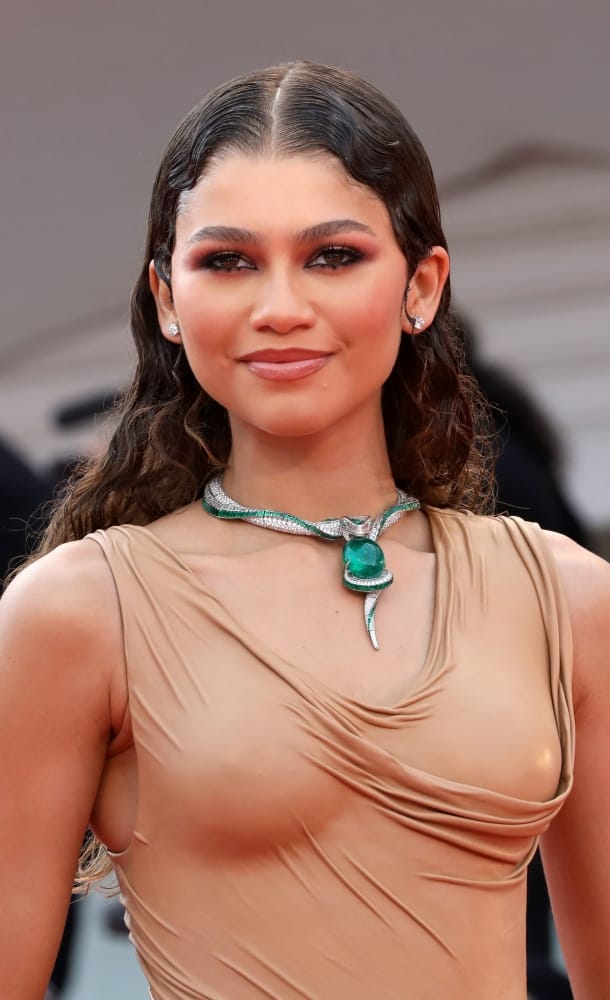 Zendaya wearing Bulgari Magnifica