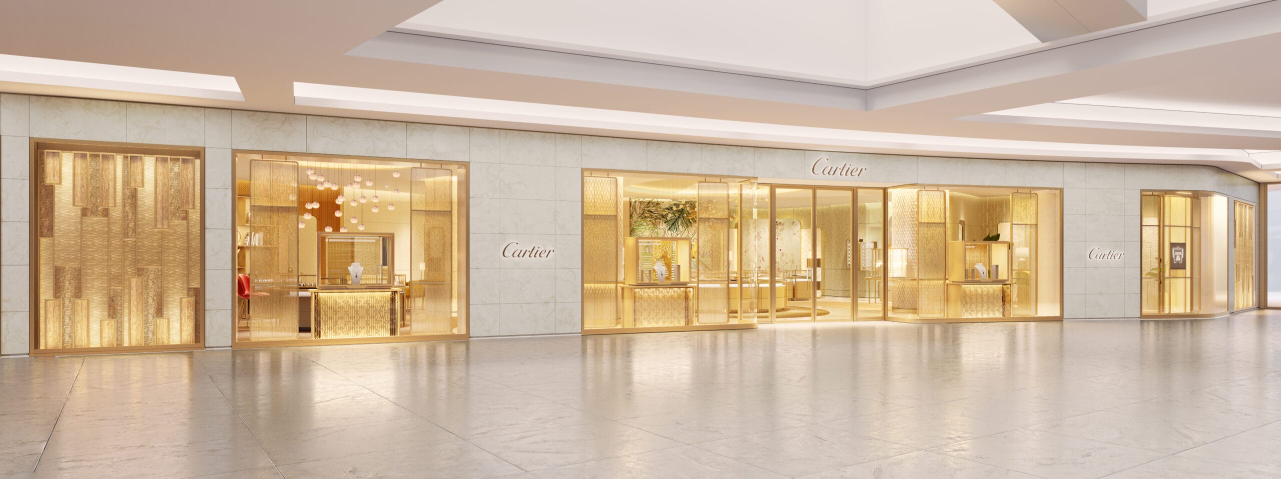 Cartier The Grdens Mall Cartier Unveils The Lush Garden Inspired