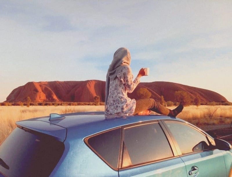 Amira Rahmat working holiday in Australia