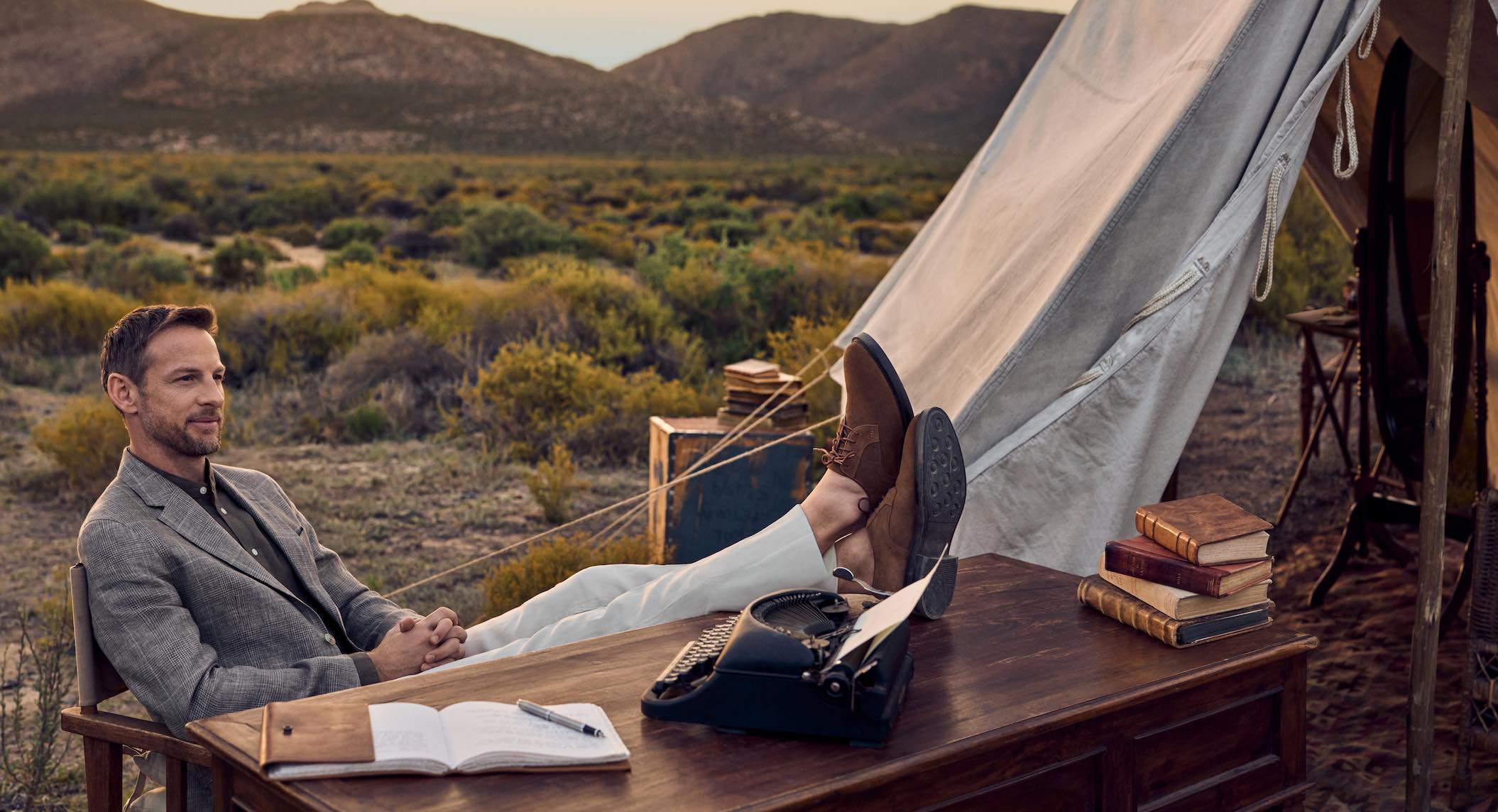 Jenson Button and Hackett London Spring Summer 2023