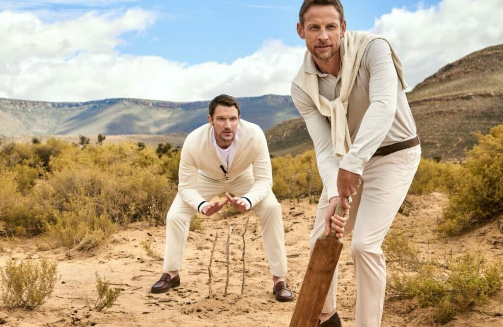 Jenson Button and Hackett London Spring Summer 2023