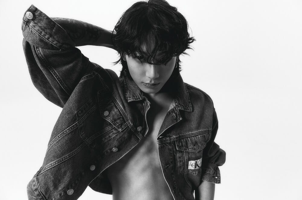jung kook stars in calvin klein's new campaign