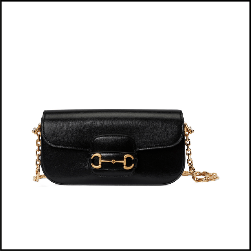 capsule wardrobe essential gucci 1955 horsebit shoulder bag