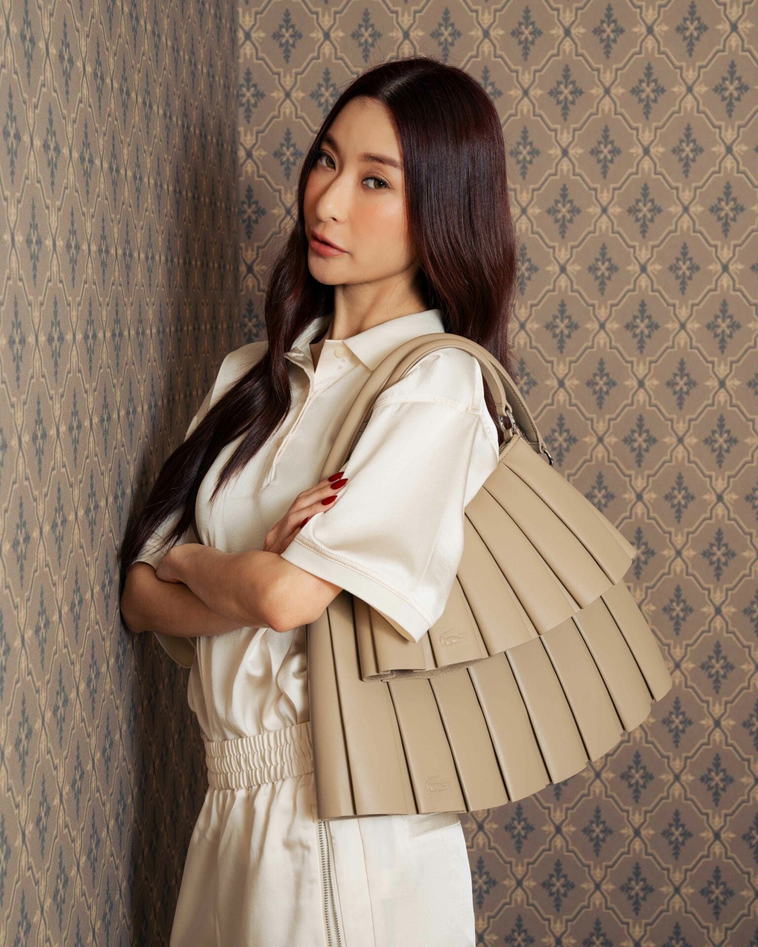 Lacoste's latest Lenglen Bag Redefines Elegance- Harper's