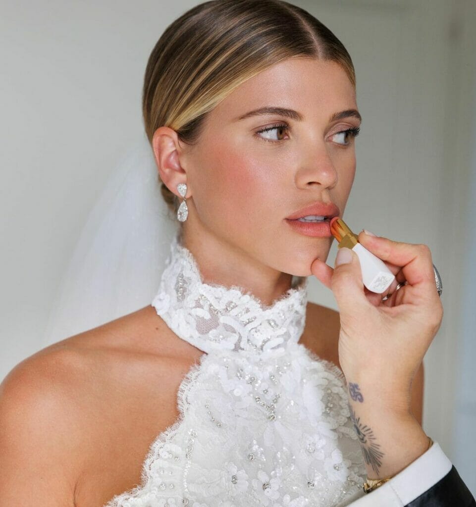 sofia richie bridal look