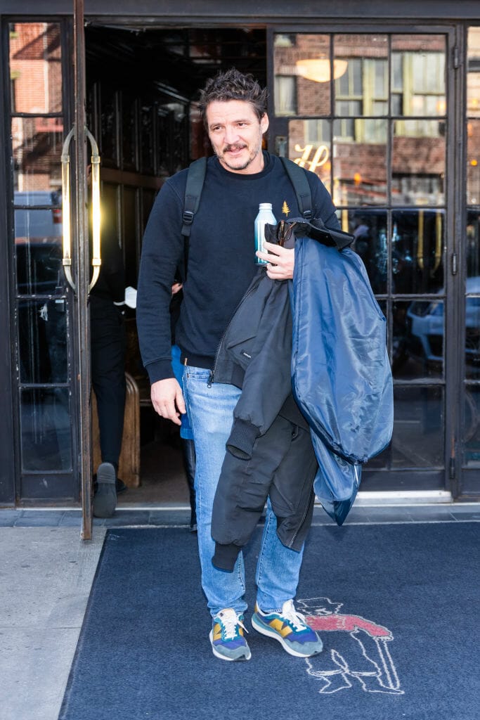 Pedro Pascal Celebrity Sightings Starbucks