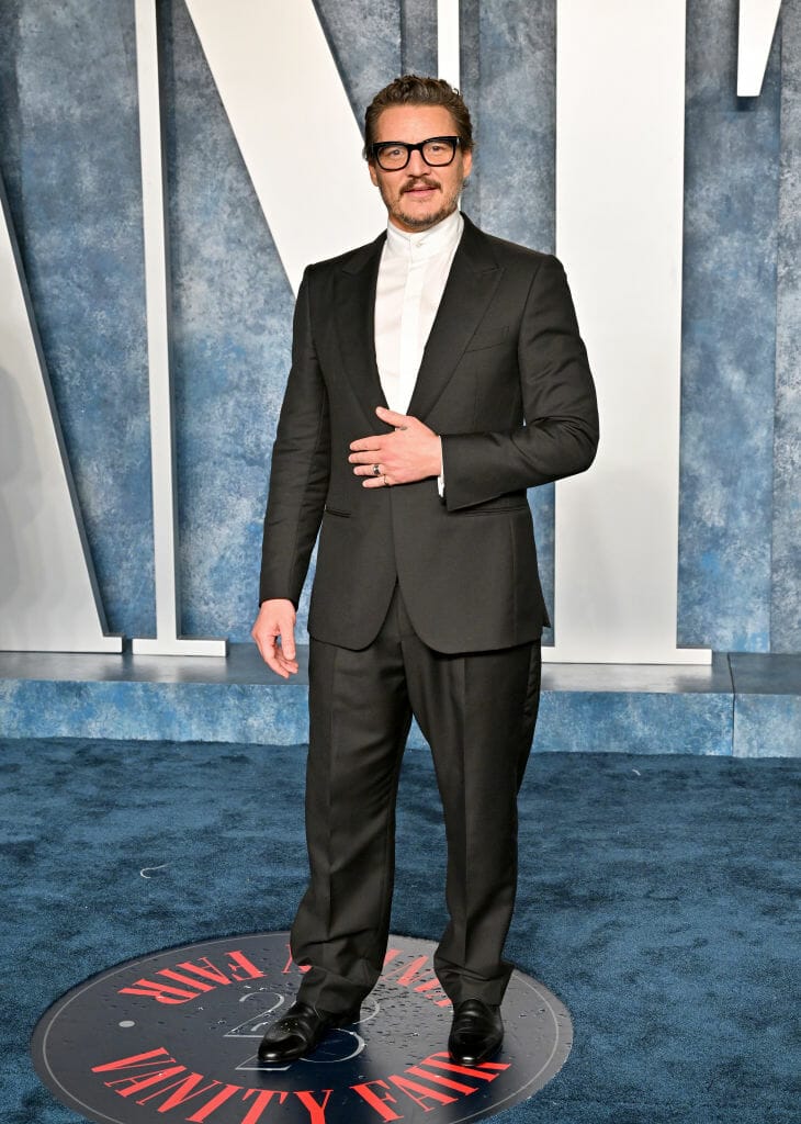 Pedro Pascal attends the 2023 Vanity Fair Oscar Party