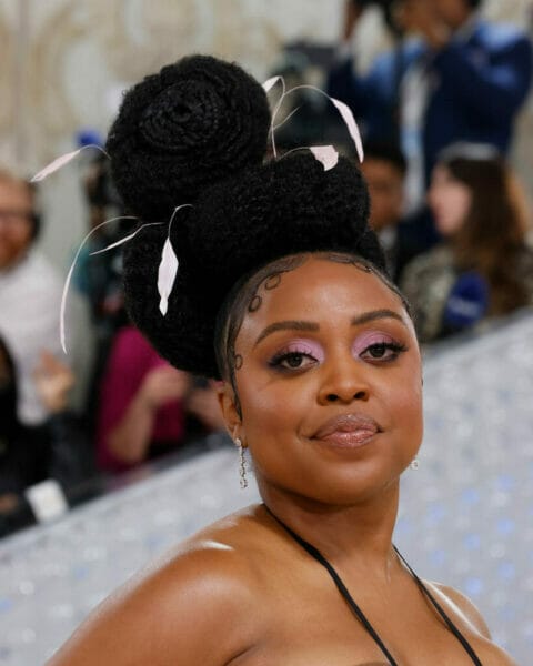 NEW YORK, NEW YORK - MAY 01: Quinta Brunson attends the 2023 MET Gala