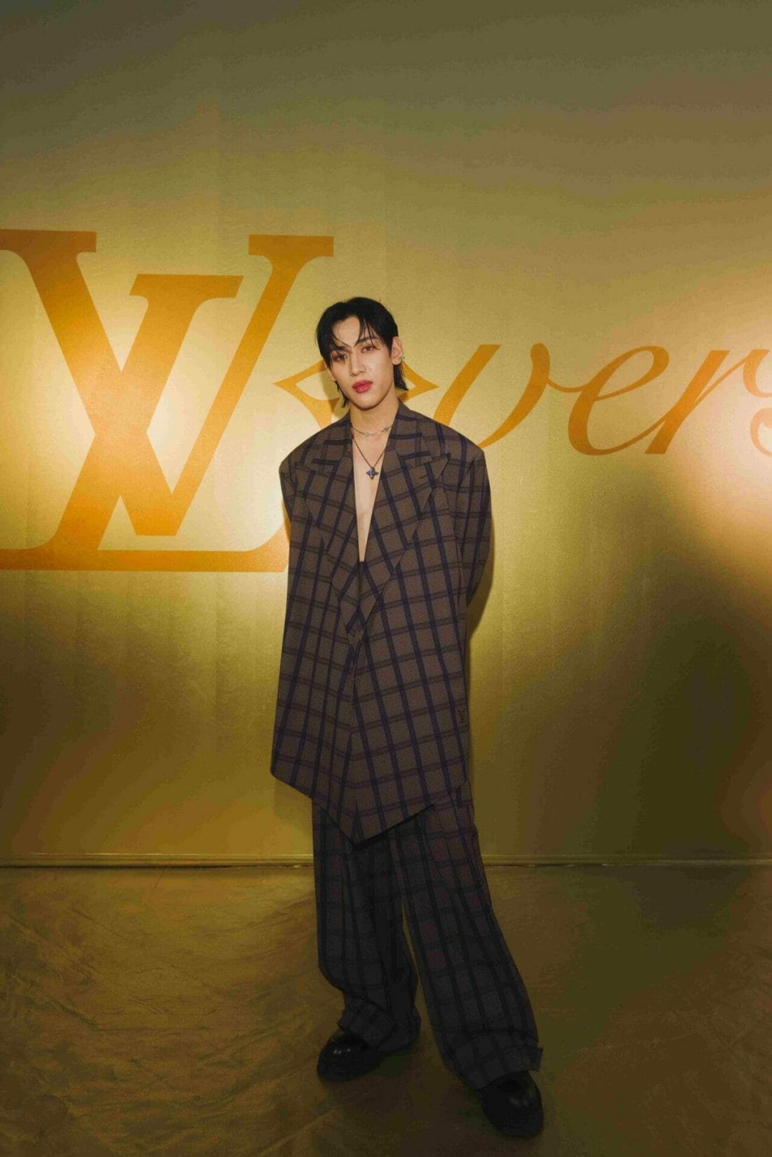 Yuta attends the Louis Vuitton Menswear Spring/Summer 2024 show as