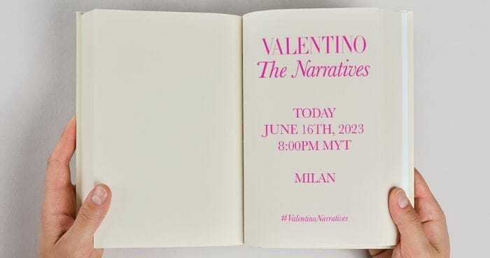 Valentino Opens Men's Fashion Week 2023