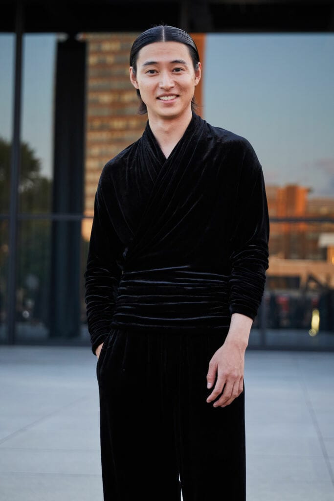 Best Dressed Men at the Saint Laurent SS24 Kento Yamazaki 