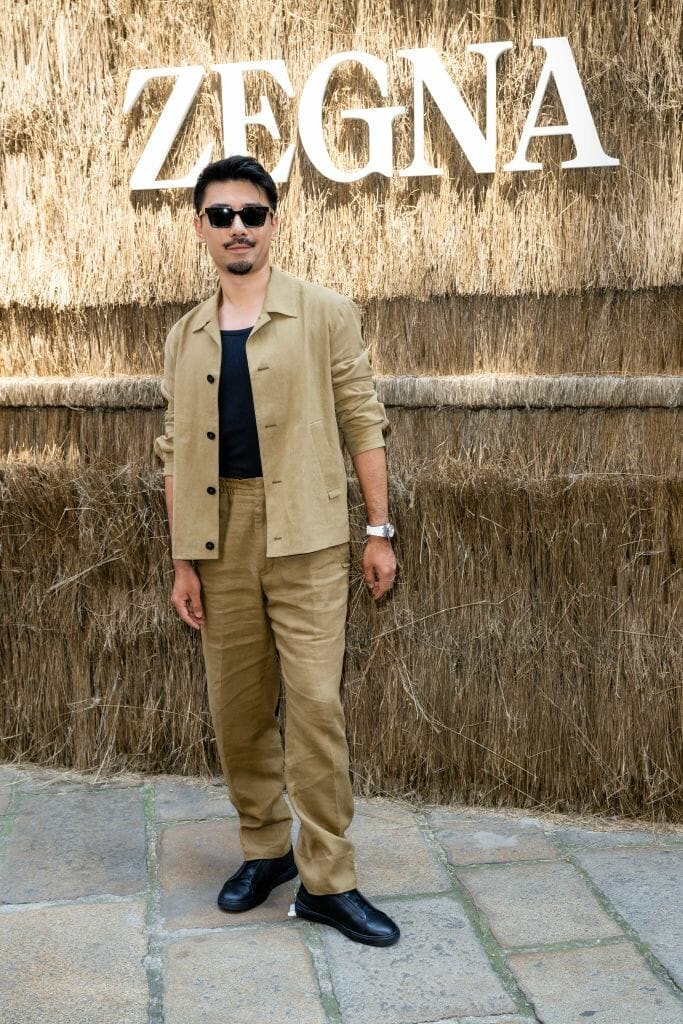 The Best Dressed Handsome Men at ZEGNA Summer 2024 Fashion Show