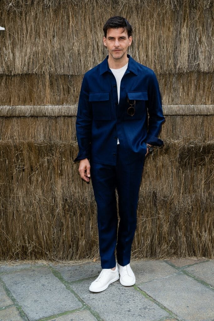 The Best Dressed Handsome Men at ZEGNA Summer 2024 Fashion Show