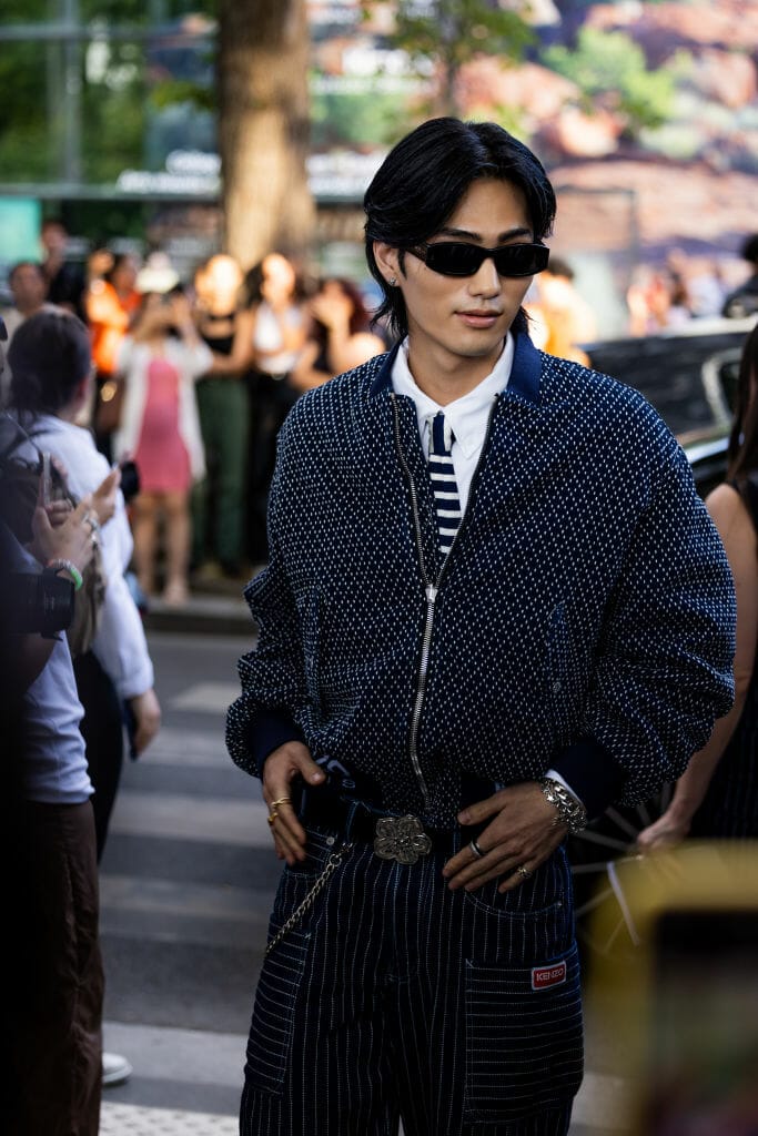 Shuzo Ohira Asian Men at Men's Spring/Summer Fashion Week 2024