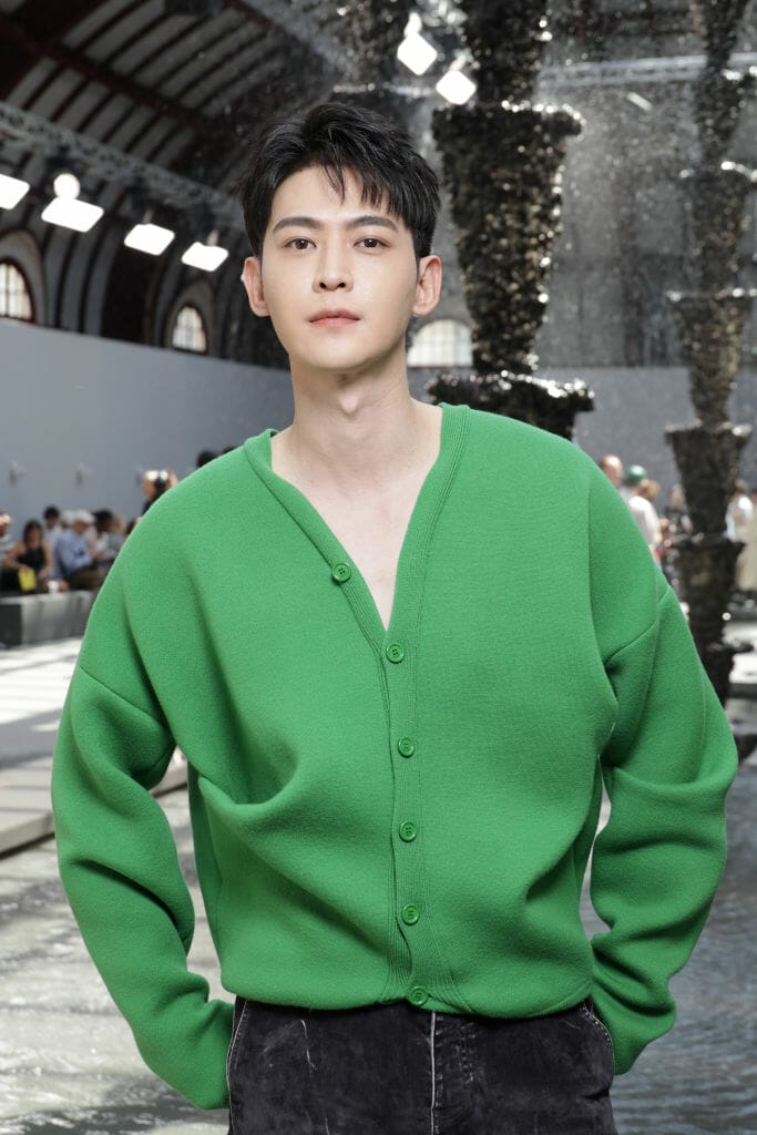 Tang Xiaotian Asian Men at Men's Spring/Summer Fashion Week 2024