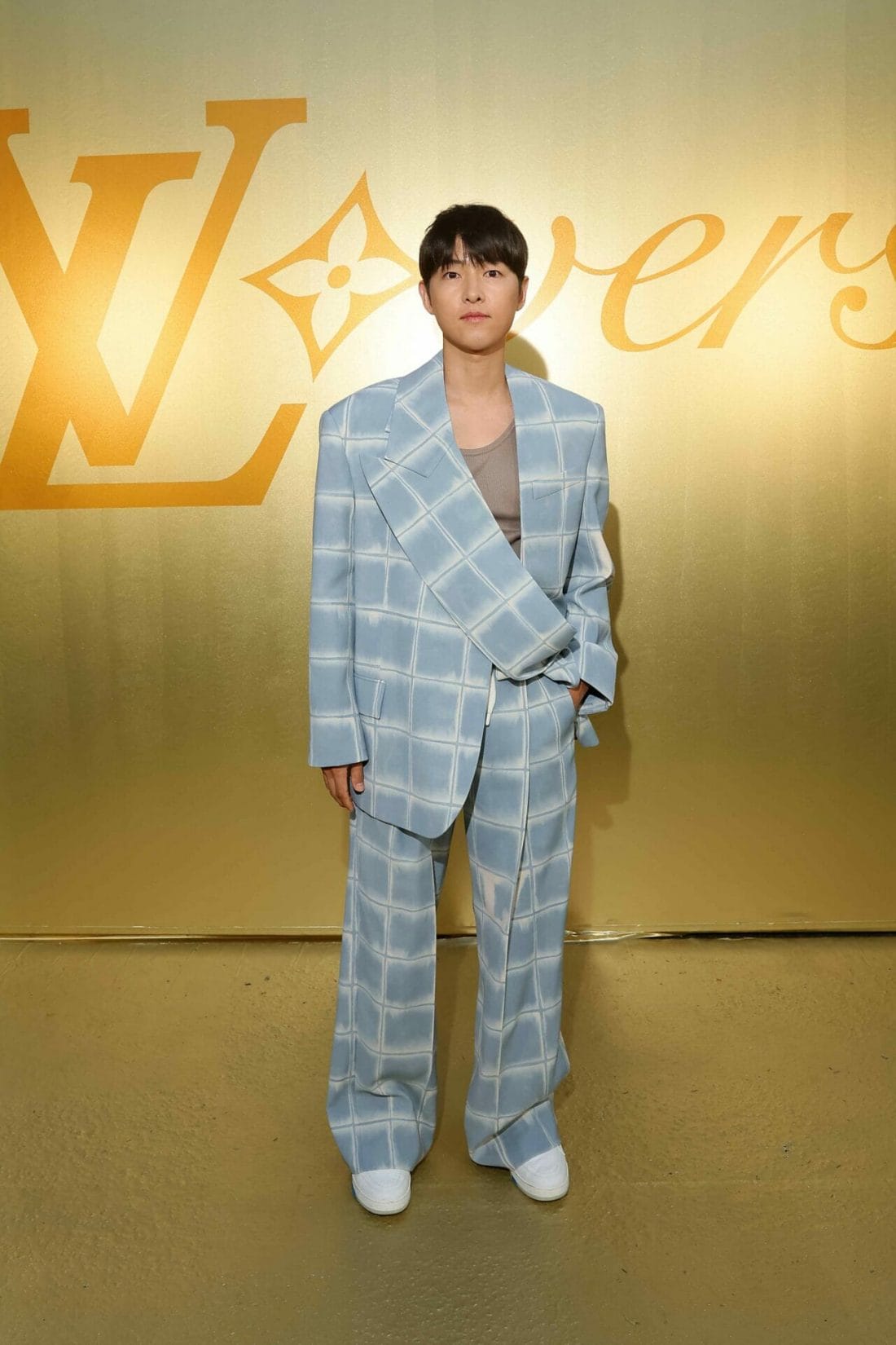 Bambam attends the Louis Vuitton Menswear Spring/Summer 2024 show