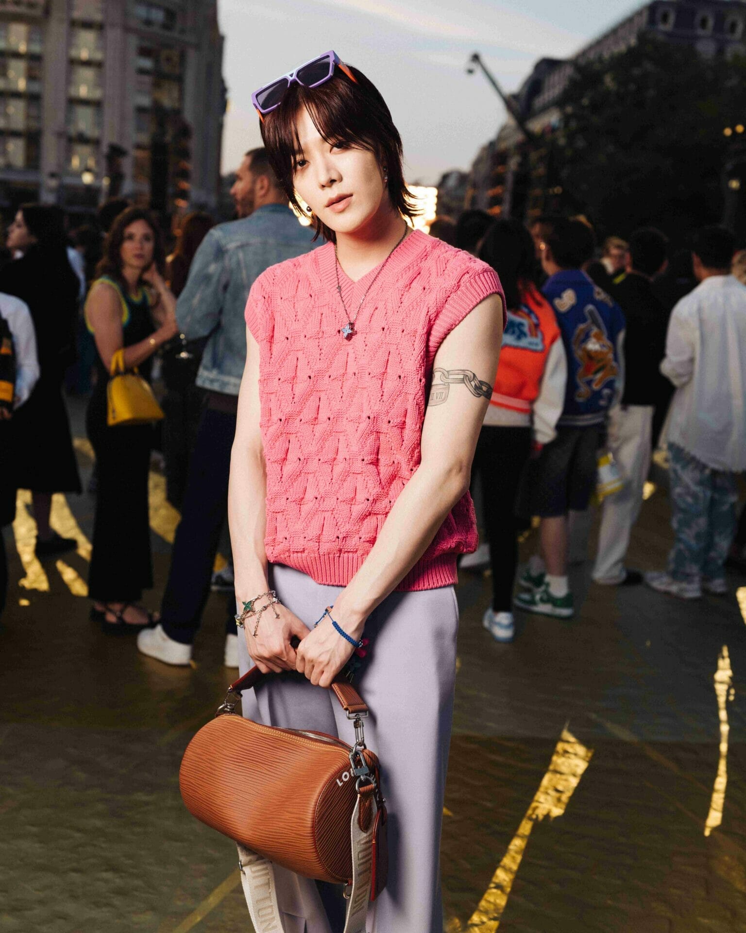 Yuta at Louis Vuitton’s Men’s Spring-Summer 2024 Fashion Show