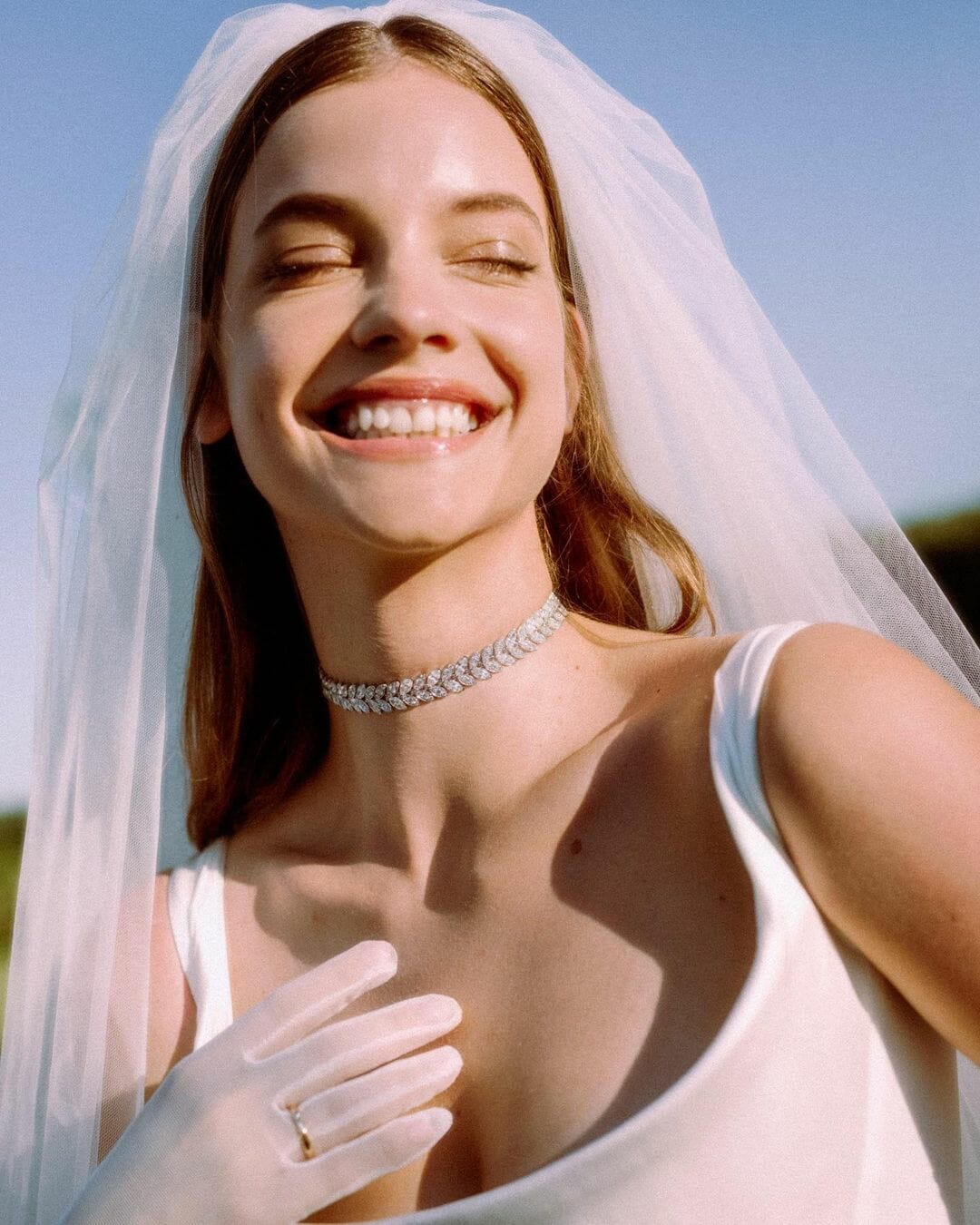 Barbara Palvin Wedding Dress