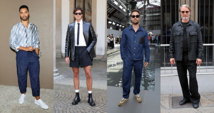 The 10 best-dressed attendees from the menswear shows