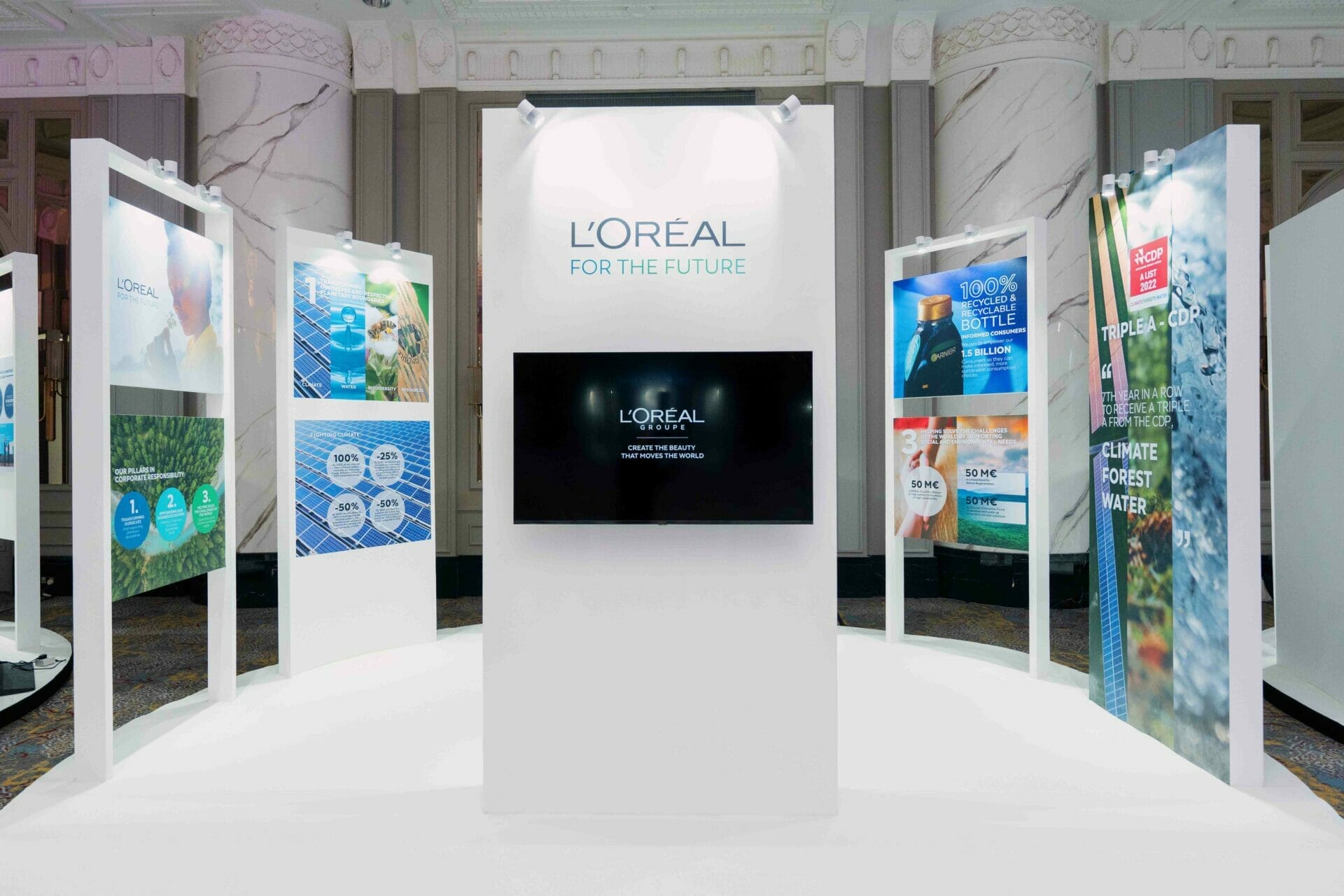 L'Oréal For the Future showcase the brand's commitment on beauty that moves the world.