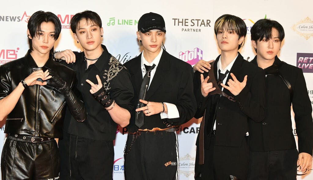 Stray Kids attends the 2022 Asia Artist Awards In Japan (Photo by Jun Sato/WireImage).