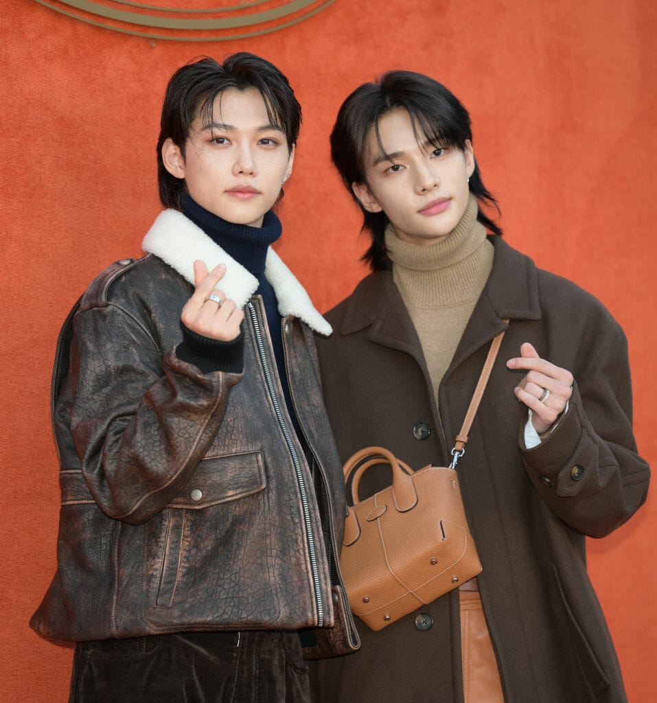 Felix and Hyunjin of Stray Kids attend TOD'S Seoul Event (Photo by The Chosunilbo JNS/Imazins via Getty Images).