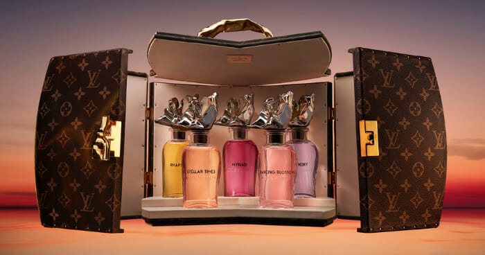 Louis Vuitton unveils its perfumes for a journey that begins on