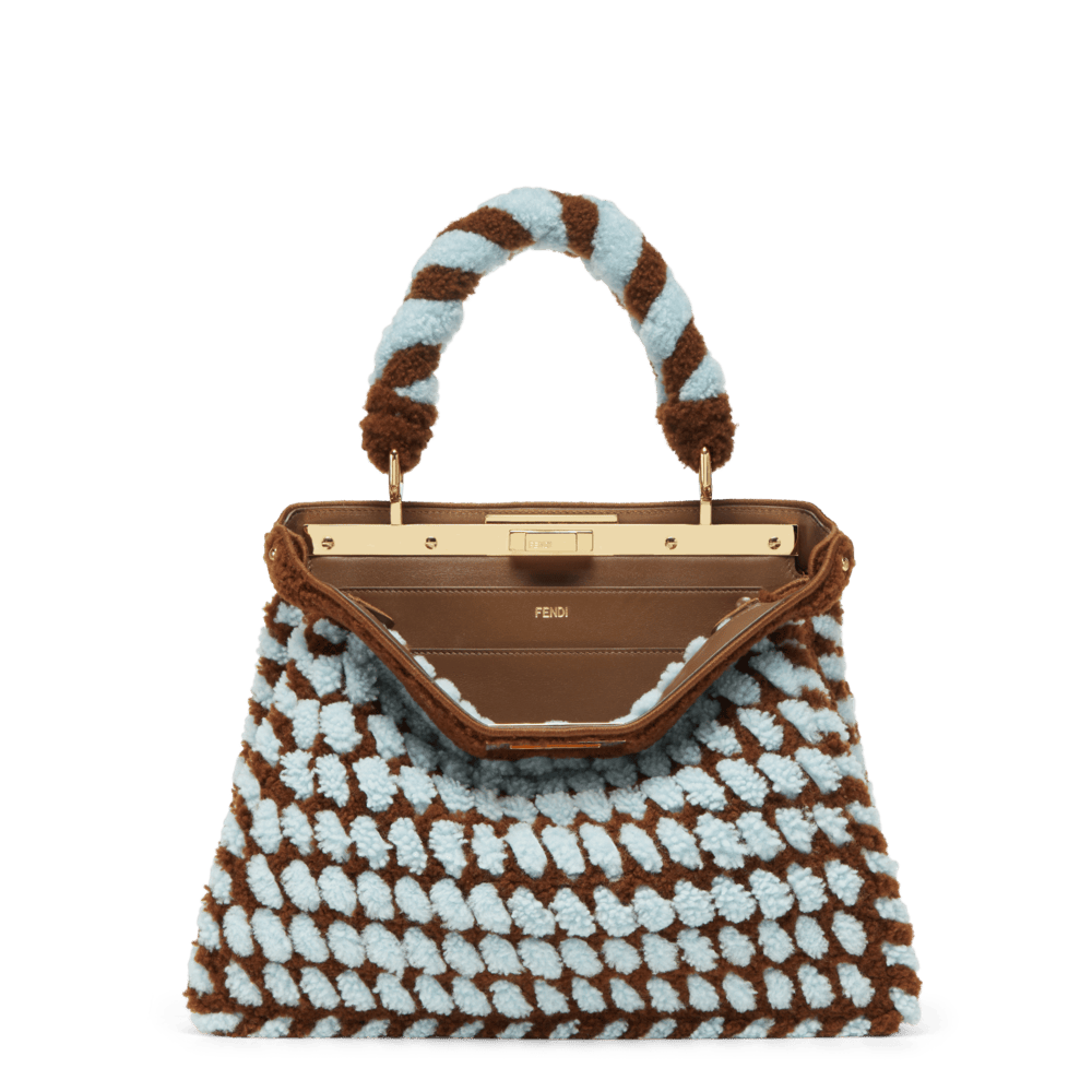 fendi peekaboo shearling