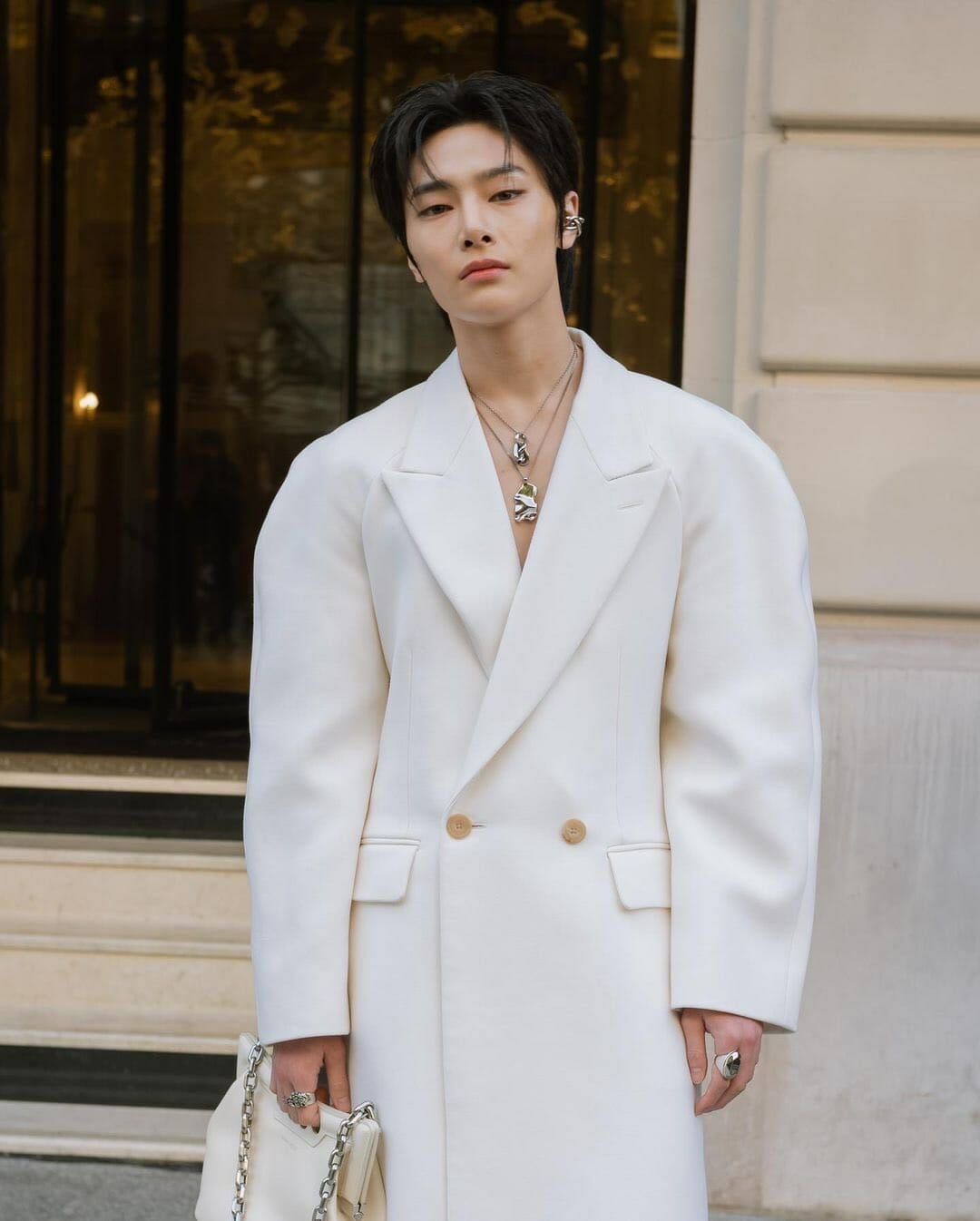 Yang Jeongin in Alexander McQueen