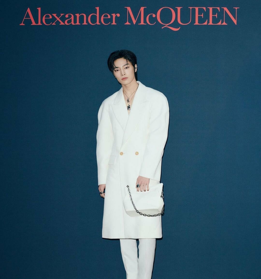 Yang Jeongin in Alexander McQueen