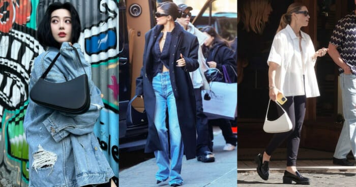 Celebrities Wearing the Bucket Bag Trend | POPSUGAR Fashion